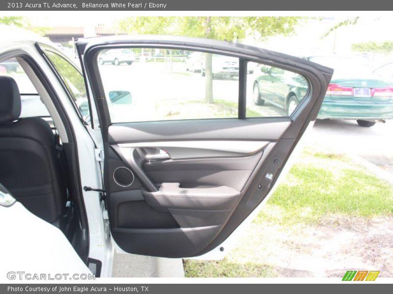 Bellanova White Pearl / Ebony 2013 Acura TL Advance