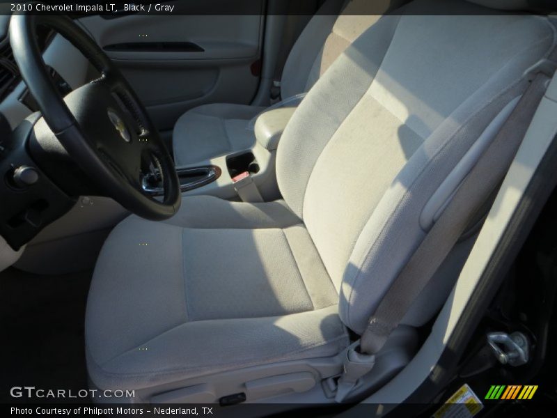 Black / Gray 2010 Chevrolet Impala LT