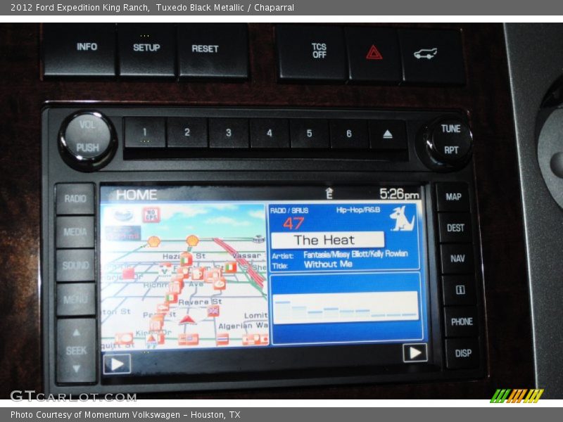 Tuxedo Black Metallic / Chaparral 2012 Ford Expedition King Ranch