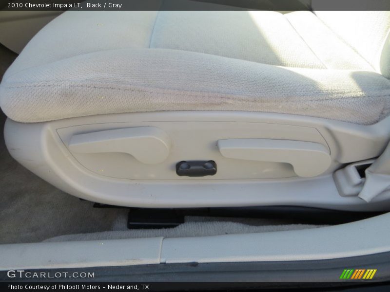 Black / Gray 2010 Chevrolet Impala LT