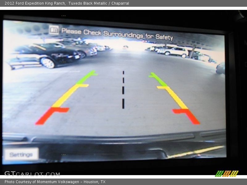 Tuxedo Black Metallic / Chaparral 2012 Ford Expedition King Ranch