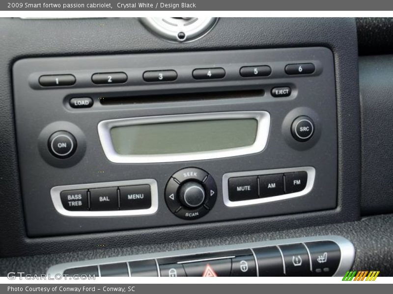 Audio System of 2009 fortwo passion cabriolet