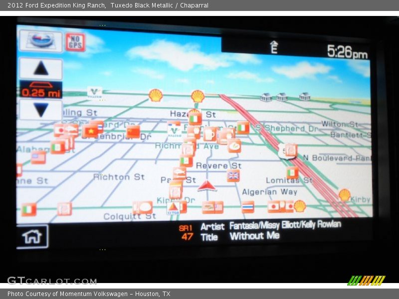 Tuxedo Black Metallic / Chaparral 2012 Ford Expedition King Ranch