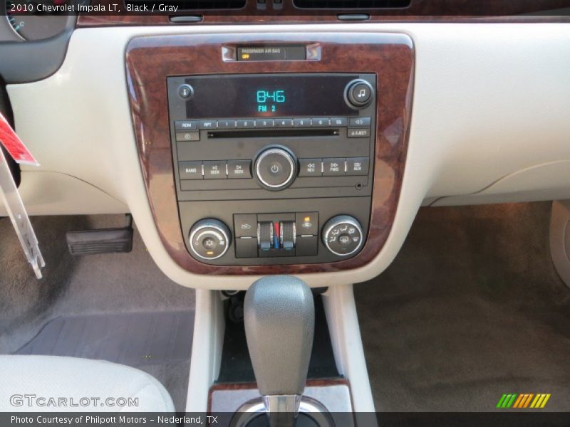 Black / Gray 2010 Chevrolet Impala LT