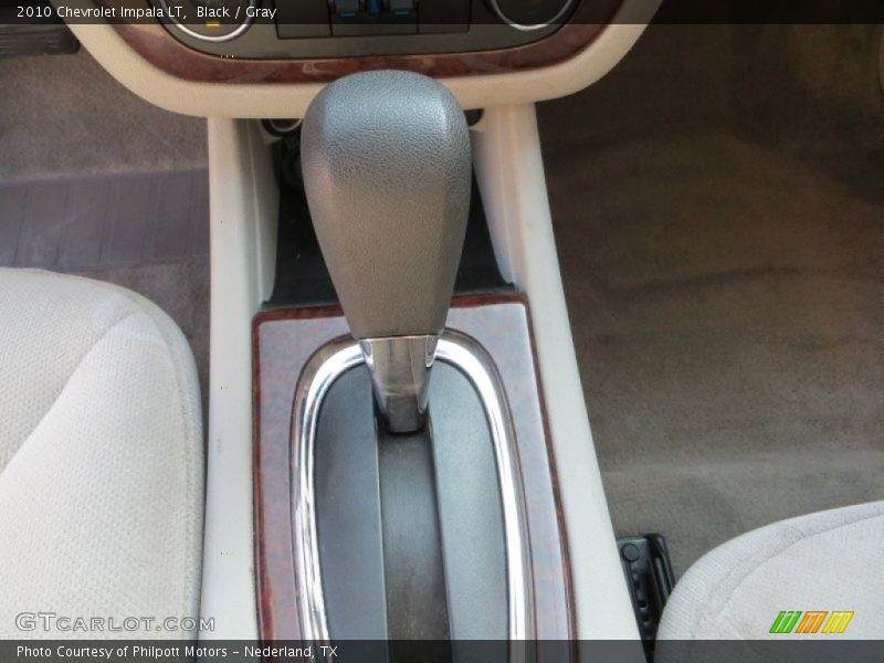 Black / Gray 2010 Chevrolet Impala LT