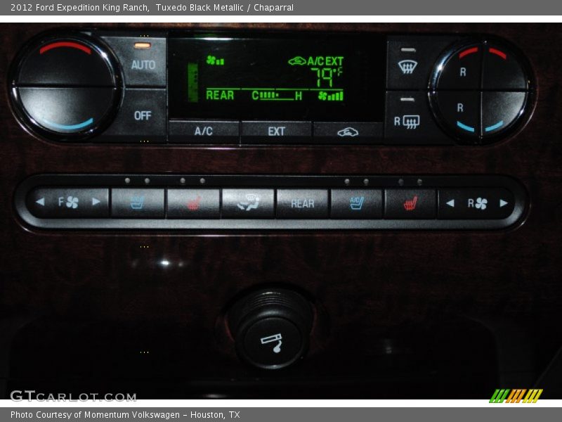 Tuxedo Black Metallic / Chaparral 2012 Ford Expedition King Ranch