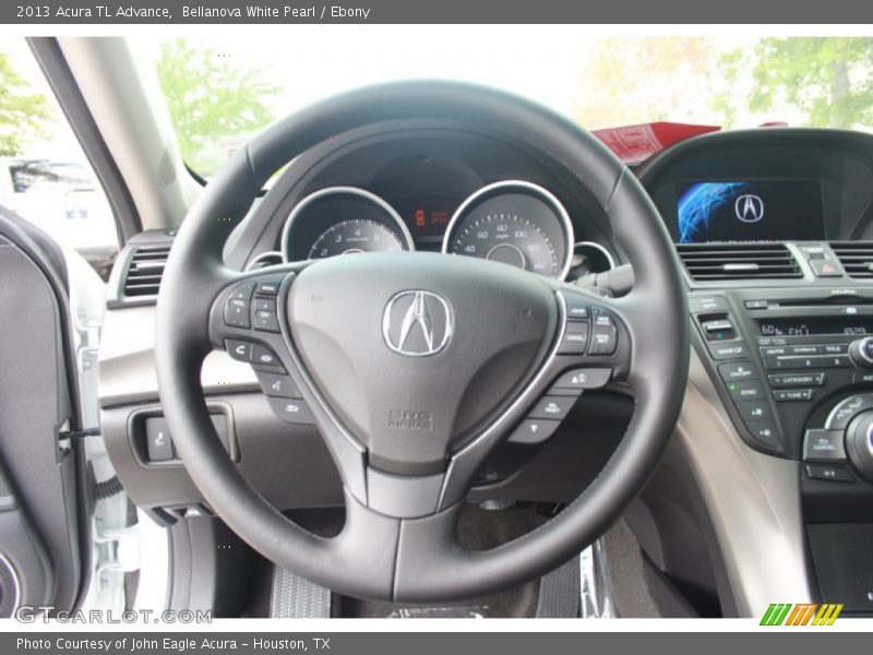 Bellanova White Pearl / Ebony 2013 Acura TL Advance
