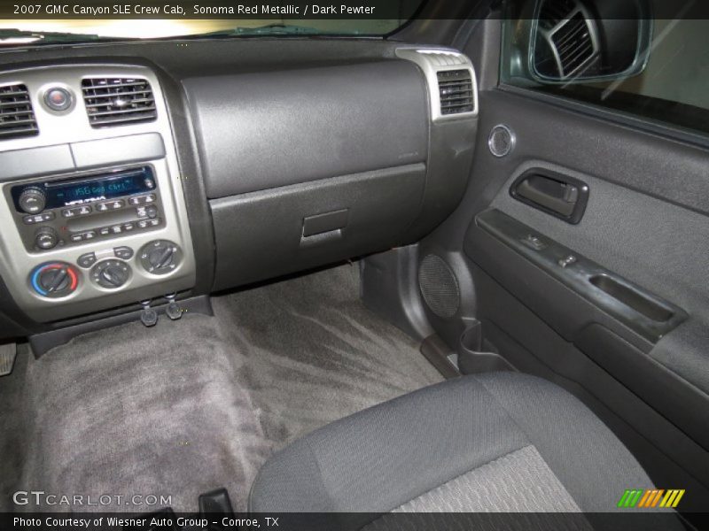 Sonoma Red Metallic / Dark Pewter 2007 GMC Canyon SLE Crew Cab