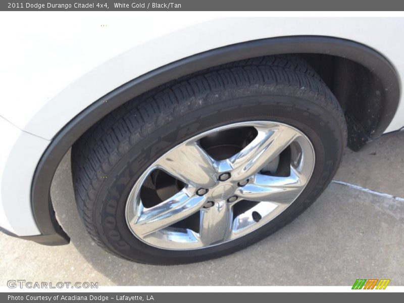 White Gold / Black/Tan 2011 Dodge Durango Citadel 4x4