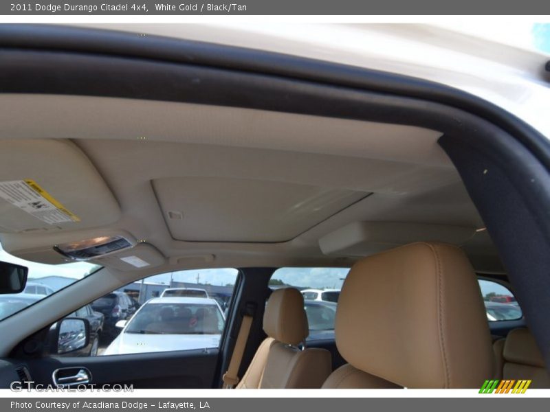 White Gold / Black/Tan 2011 Dodge Durango Citadel 4x4