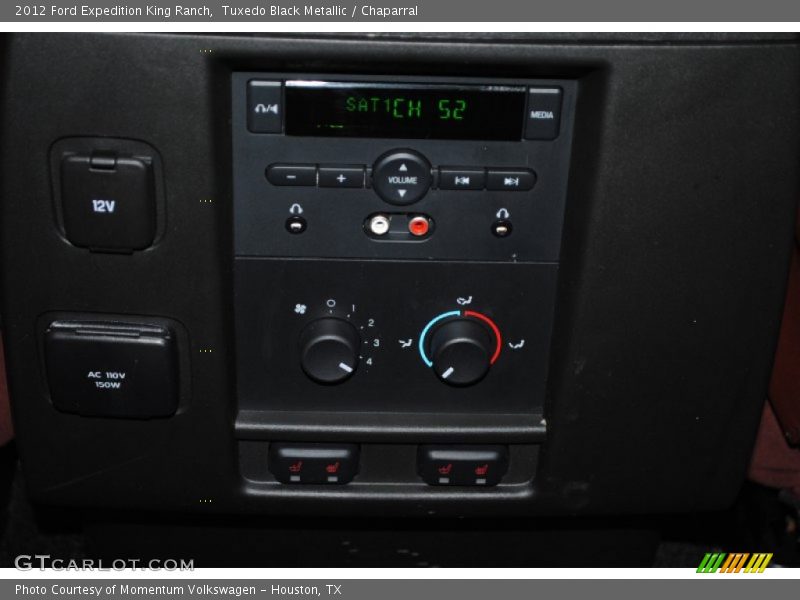 Tuxedo Black Metallic / Chaparral 2012 Ford Expedition King Ranch
