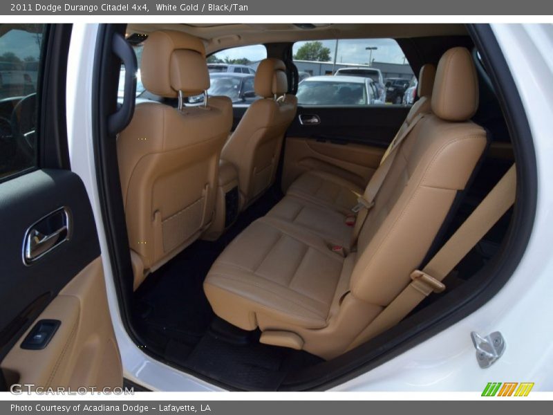 White Gold / Black/Tan 2011 Dodge Durango Citadel 4x4