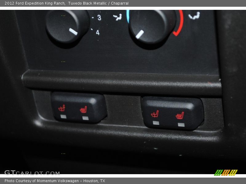 Tuxedo Black Metallic / Chaparral 2012 Ford Expedition King Ranch