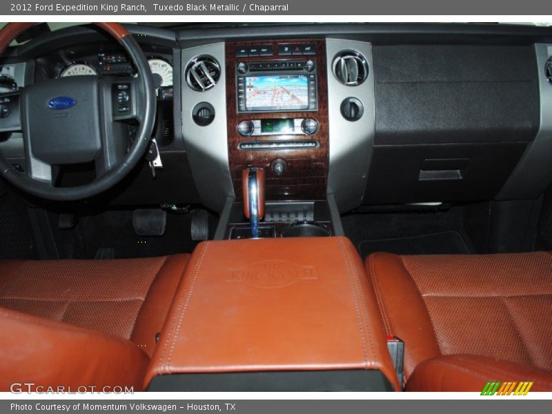 Tuxedo Black Metallic / Chaparral 2012 Ford Expedition King Ranch