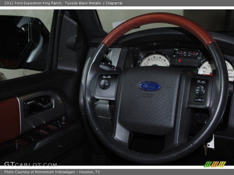 Tuxedo Black Metallic / Chaparral 2012 Ford Expedition King Ranch