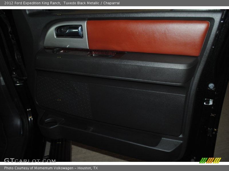 Tuxedo Black Metallic / Chaparral 2012 Ford Expedition King Ranch