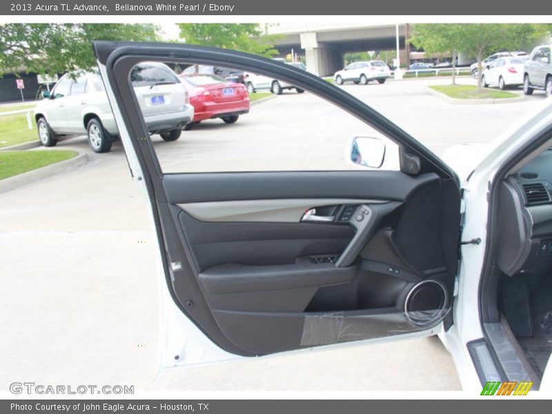 Bellanova White Pearl / Ebony 2013 Acura TL Advance