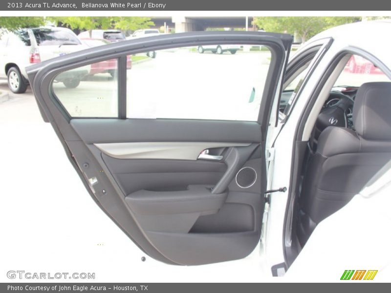 Bellanova White Pearl / Ebony 2013 Acura TL Advance