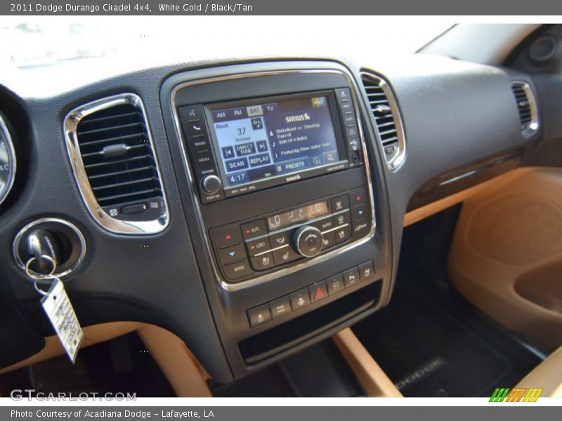 White Gold / Black/Tan 2011 Dodge Durango Citadel 4x4
