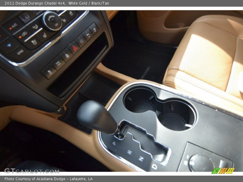 White Gold / Black/Tan 2011 Dodge Durango Citadel 4x4