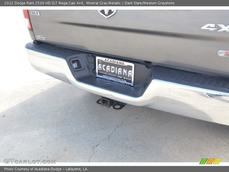 Mineral Gray Metallic / Dark Slate/Medium Graystone 2012 Dodge Ram 2500 HD SLT Mega Cab 4x4