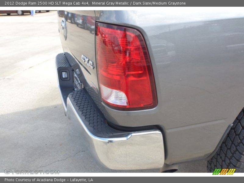 Mineral Gray Metallic / Dark Slate/Medium Graystone 2012 Dodge Ram 2500 HD SLT Mega Cab 4x4