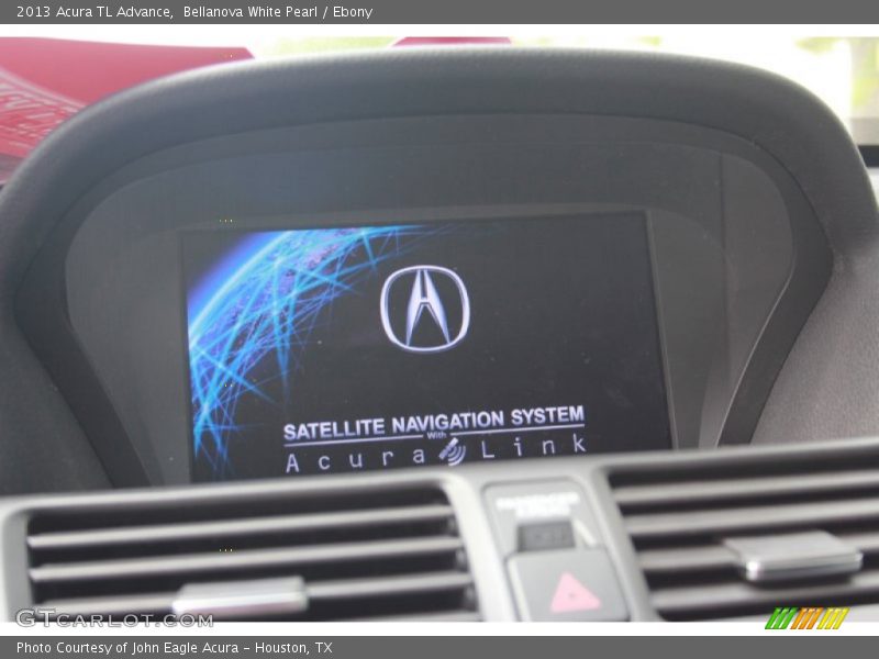Bellanova White Pearl / Ebony 2013 Acura TL Advance