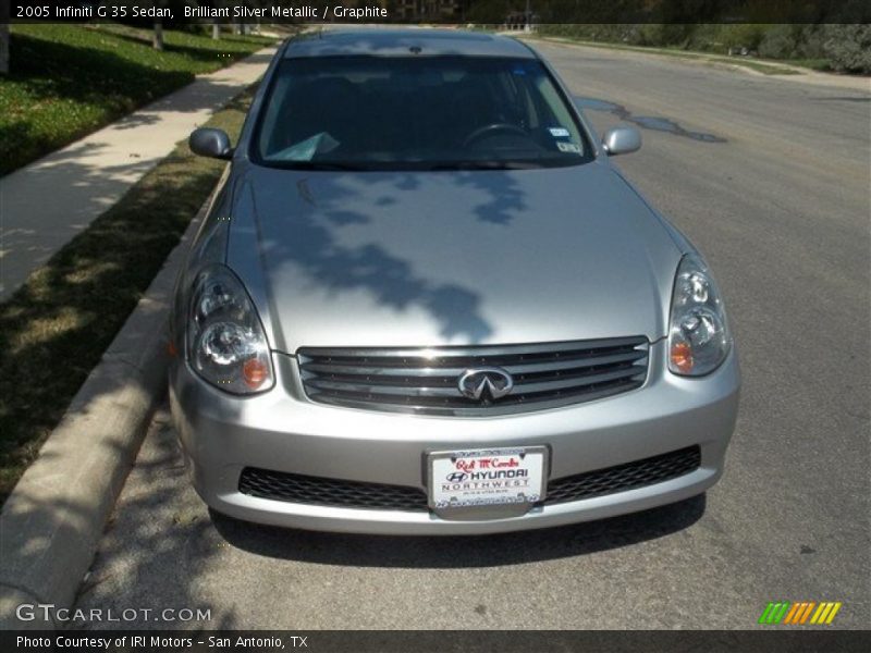 Brilliant Silver Metallic / Graphite 2005 Infiniti G 35 Sedan