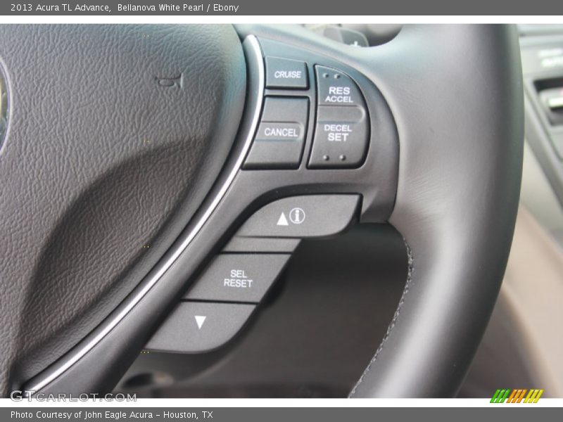 Bellanova White Pearl / Ebony 2013 Acura TL Advance