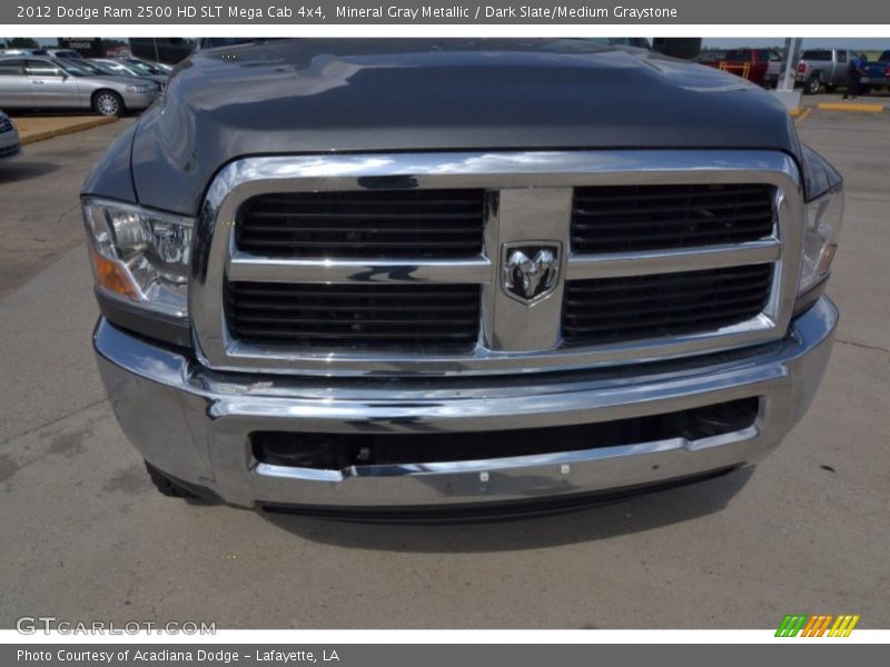 Mineral Gray Metallic / Dark Slate/Medium Graystone 2012 Dodge Ram 2500 HD SLT Mega Cab 4x4