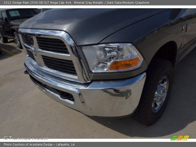 Mineral Gray Metallic / Dark Slate/Medium Graystone 2012 Dodge Ram 2500 HD SLT Mega Cab 4x4