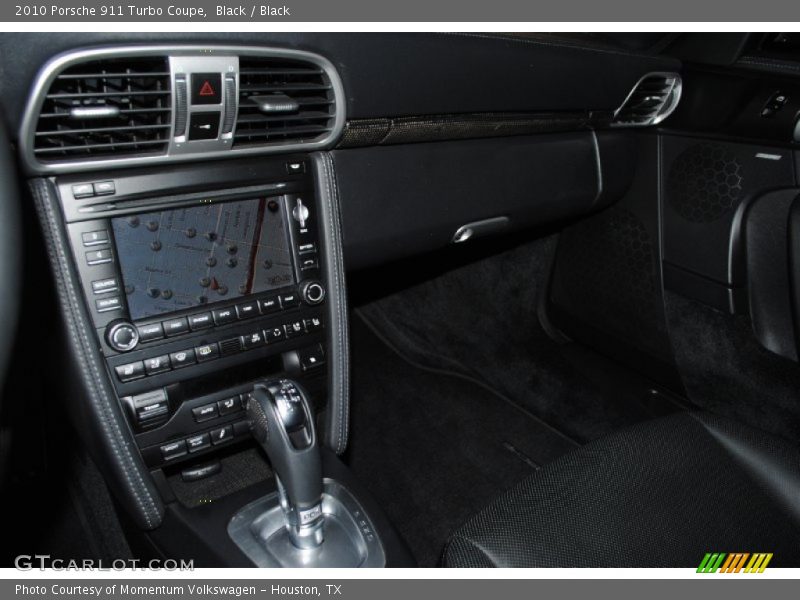 Black / Black 2010 Porsche 911 Turbo Coupe