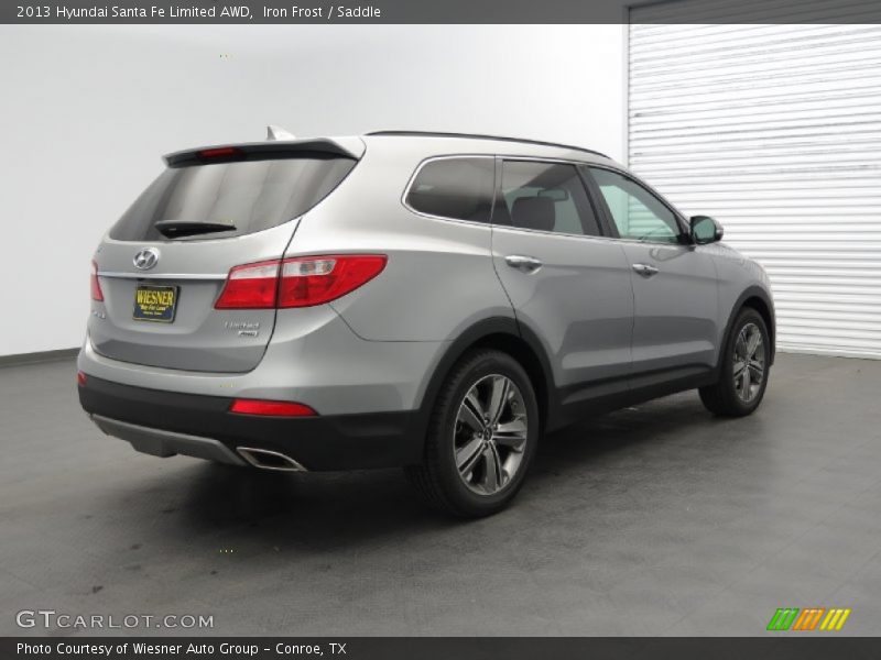 Iron Frost / Saddle 2013 Hyundai Santa Fe Limited AWD