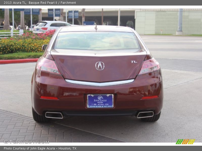 Basque Red Pearl II / Parchment 2013 Acura TL