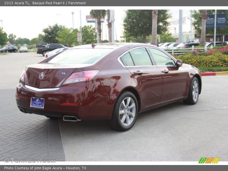 Basque Red Pearl II / Parchment 2013 Acura TL
