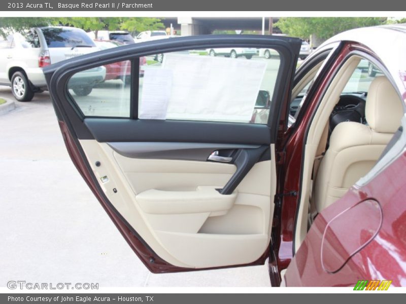Basque Red Pearl II / Parchment 2013 Acura TL
