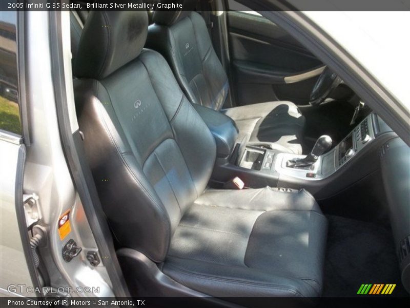 Brilliant Silver Metallic / Graphite 2005 Infiniti G 35 Sedan