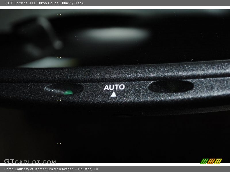 Black / Black 2010 Porsche 911 Turbo Coupe