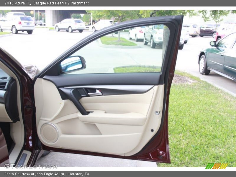 Basque Red Pearl II / Parchment 2013 Acura TL