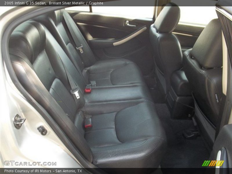 Brilliant Silver Metallic / Graphite 2005 Infiniti G 35 Sedan