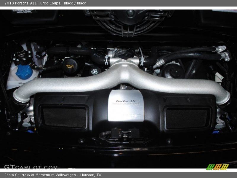  2010 911 Turbo Coupe Engine - 3.8 Liter DFI Twin-Turbocharged DOHC 24-Valve VarioCam Flat 6 Cylinder