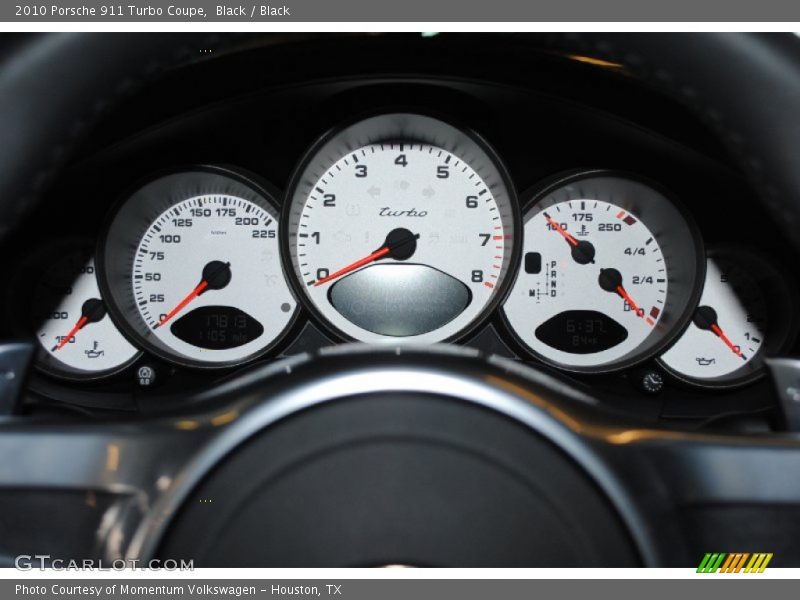  2010 911 Turbo Coupe Turbo Coupe Gauges