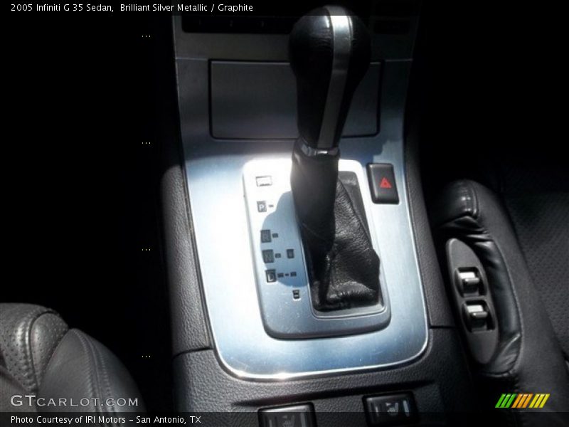 Brilliant Silver Metallic / Graphite 2005 Infiniti G 35 Sedan