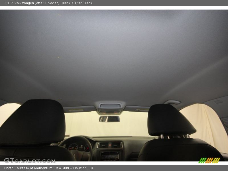Black / Titan Black 2012 Volkswagen Jetta SE Sedan
