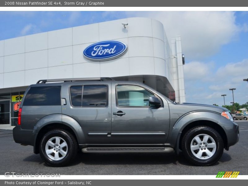 Storm Gray / Graphite 2008 Nissan Pathfinder SE 4x4