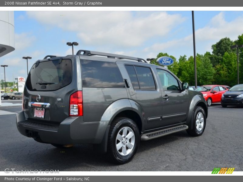 Storm Gray / Graphite 2008 Nissan Pathfinder SE 4x4