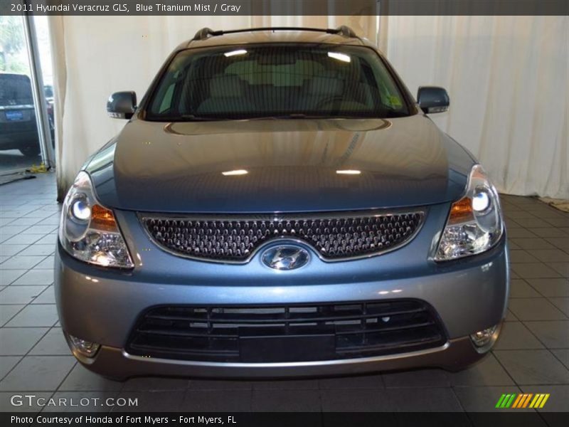 Blue Titanium Mist / Gray 2011 Hyundai Veracruz GLS