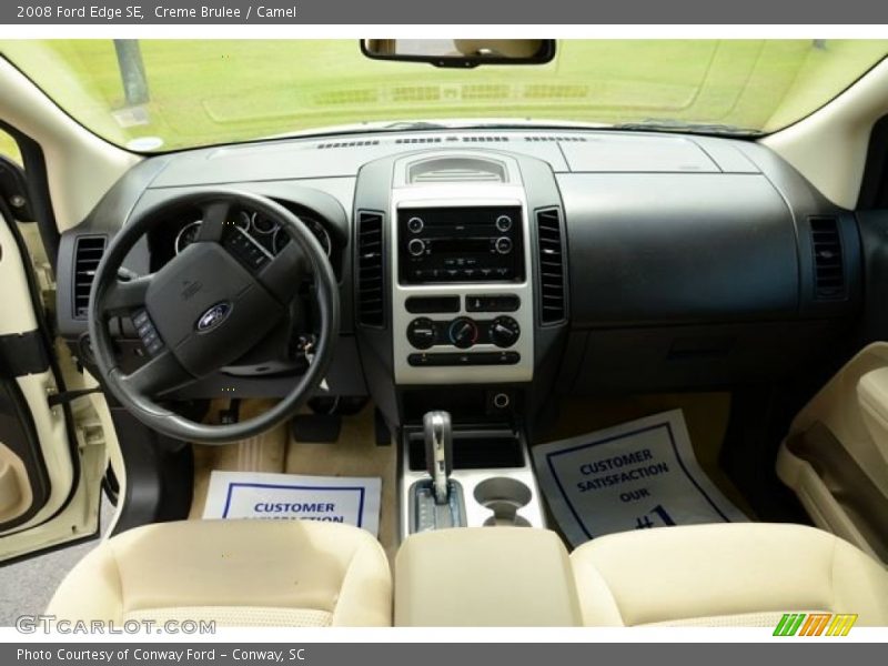 Creme Brulee / Camel 2008 Ford Edge SE
