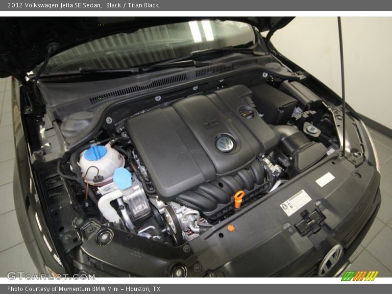 Black / Titan Black 2012 Volkswagen Jetta SE Sedan