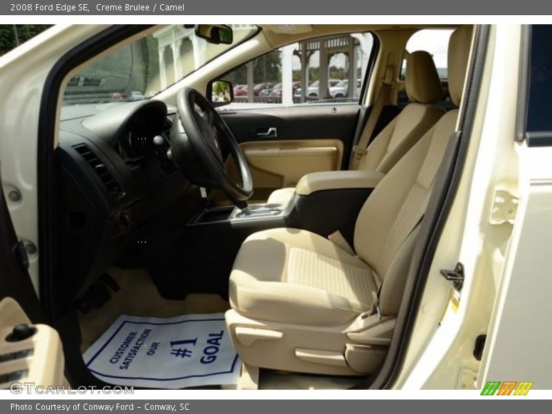 Creme Brulee / Camel 2008 Ford Edge SE